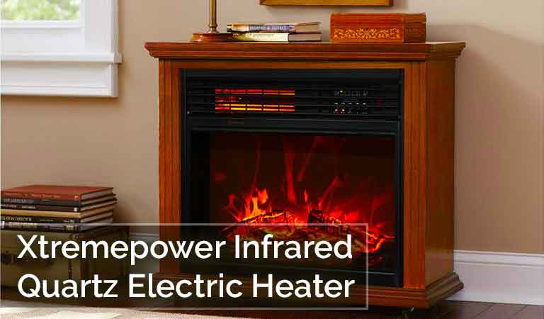 Xtremepower Infrared Quartz Electric Heater